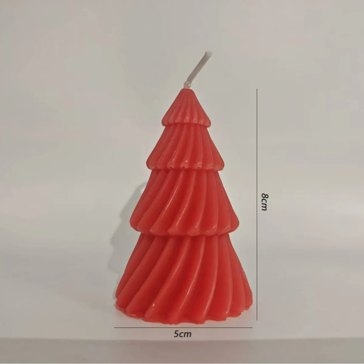 Handmade Christmas Tree Candle