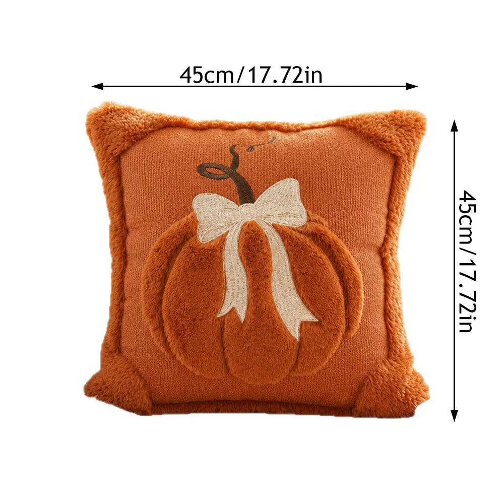 Fluffy Pumpkin Pillowcase