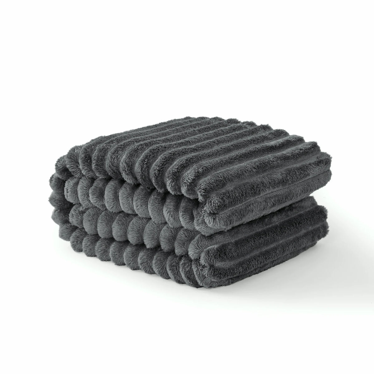 Striped Flannel Cover Blanket