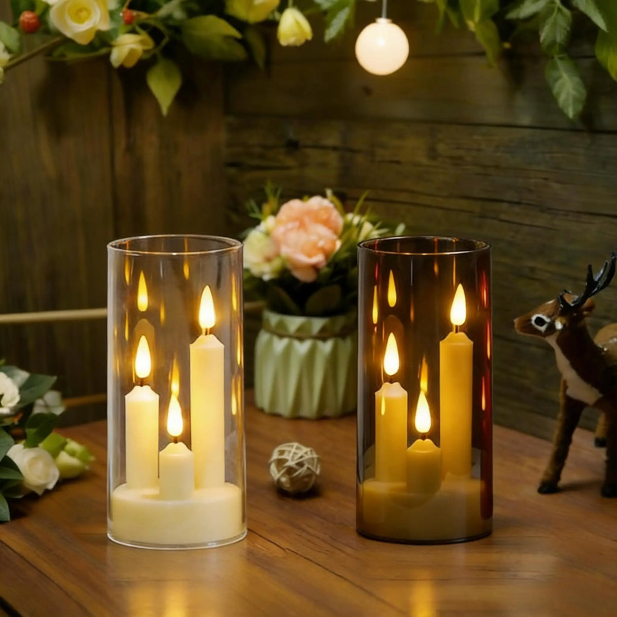 Flameless LED Taper Candle