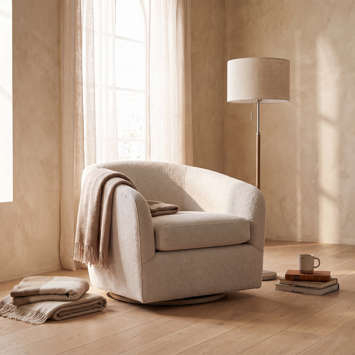 Swivel Leisure Lounge Chair lifestyle