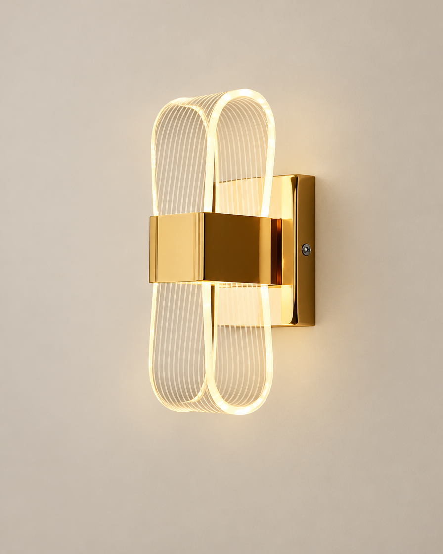 Nordic Background LED Wall Lamp studio shot