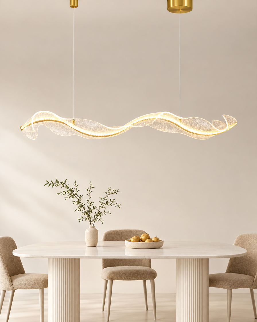 Modern LED Pendant Chandelier studio shot