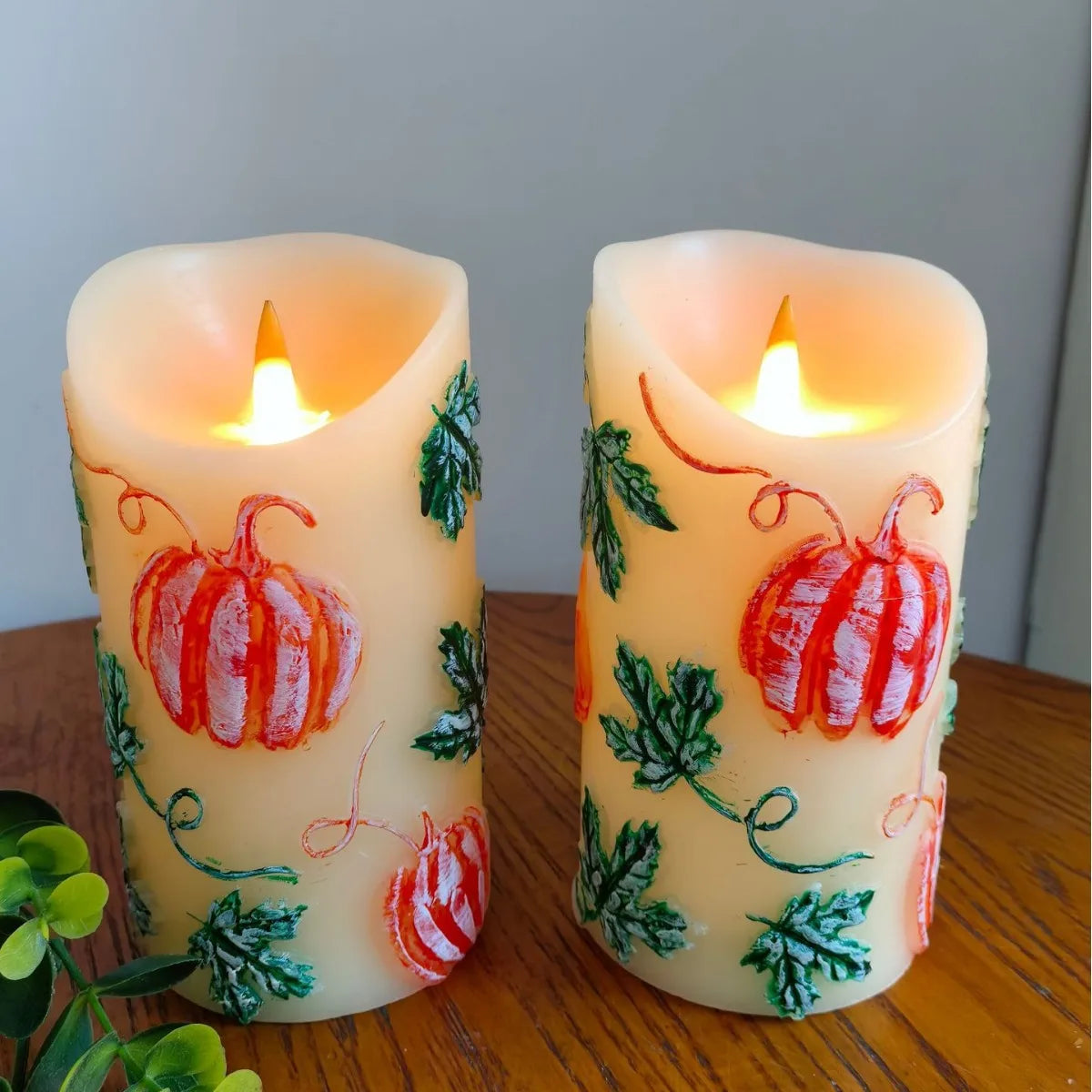 LED Paraffin Flicker Candles