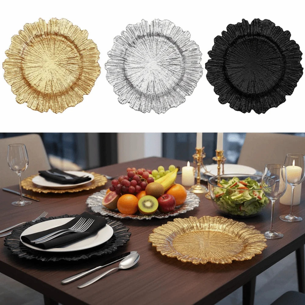 13 Inch Reef Charger Plates