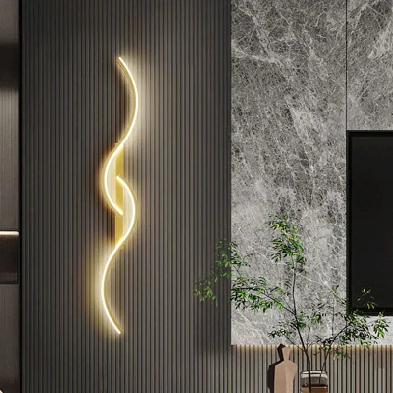 LED Wall Sconce Luster Lamp