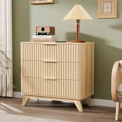 Mid-Century Oak Nightstand