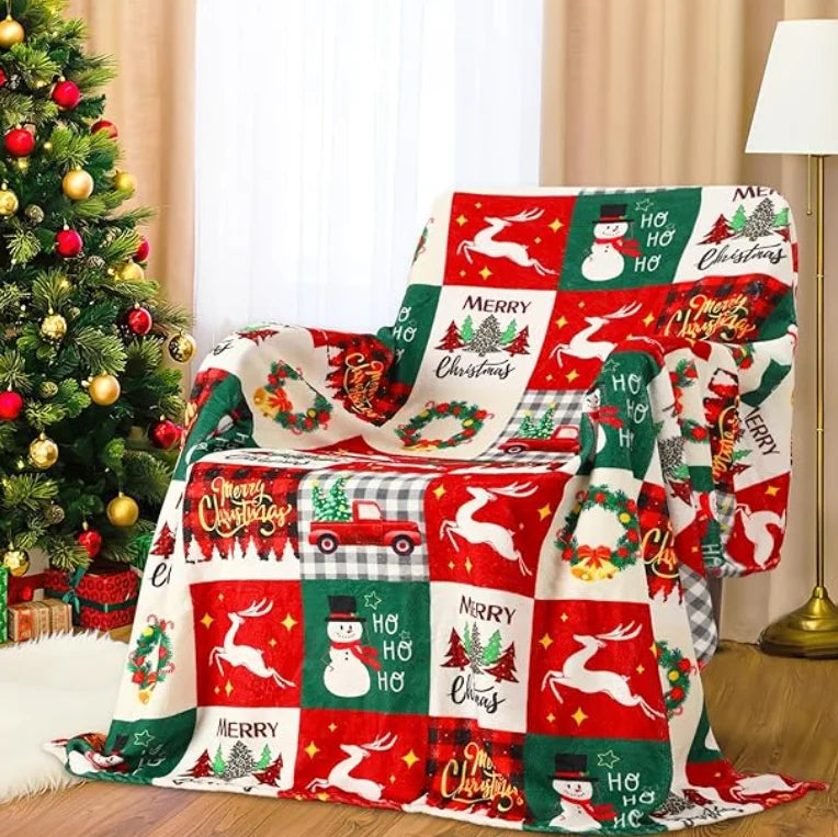 Lightweight Chic Christmas Throw