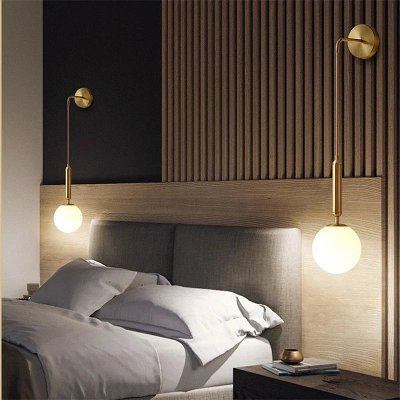 Nordic Luxury Glass Wall Sconce