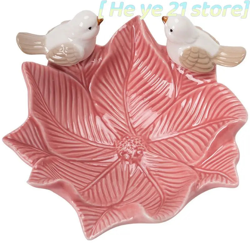 Ceramic Bird Jewelry Tray
