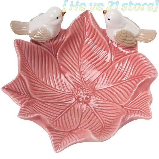 Ceramic Bird Jewelry Tray