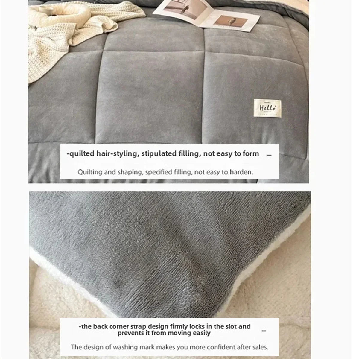 Lamb Cashmere Weighted Blanket