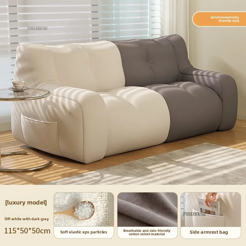 Adjustable Double Recliner Sofa