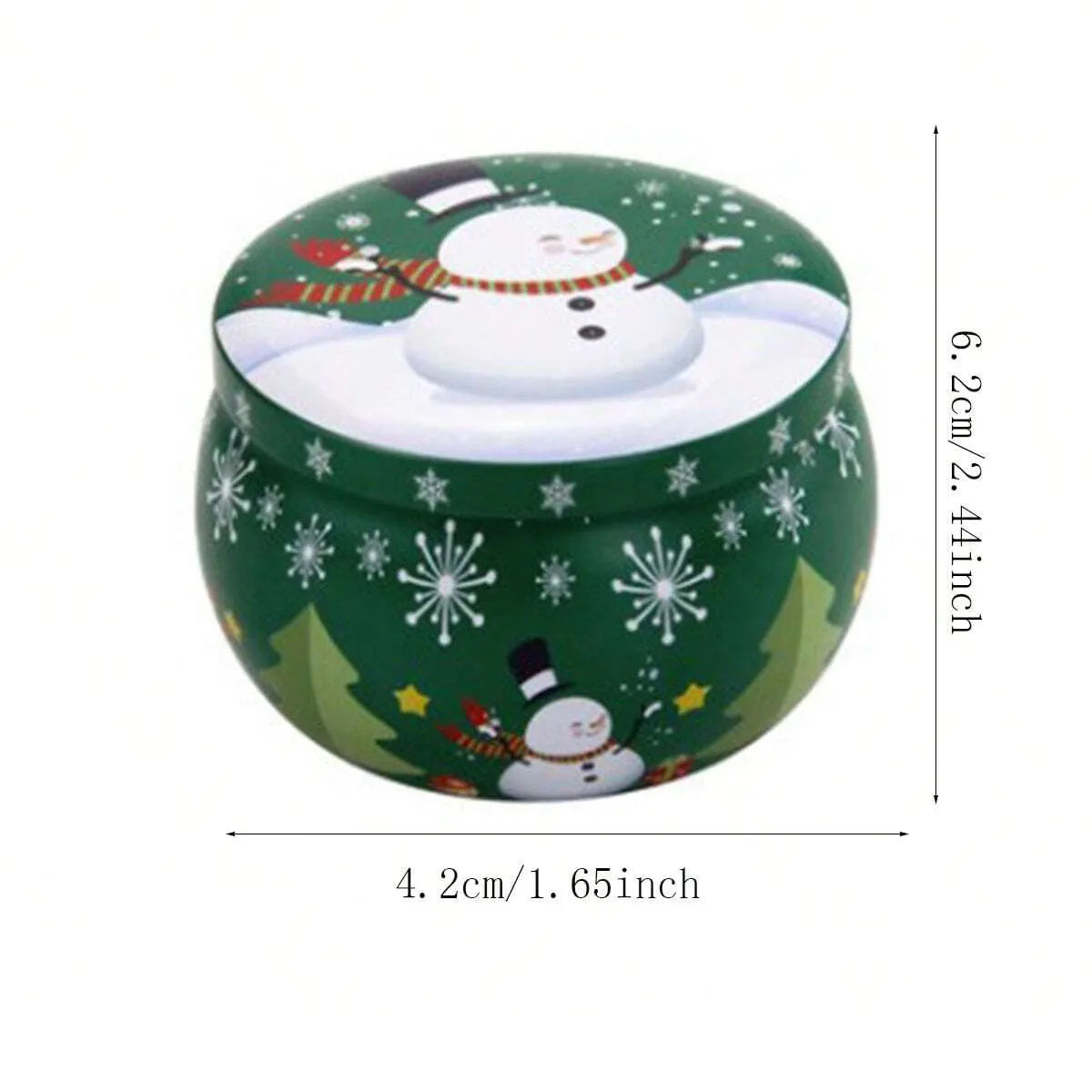 Santa Claus Tin Aroma Candle
