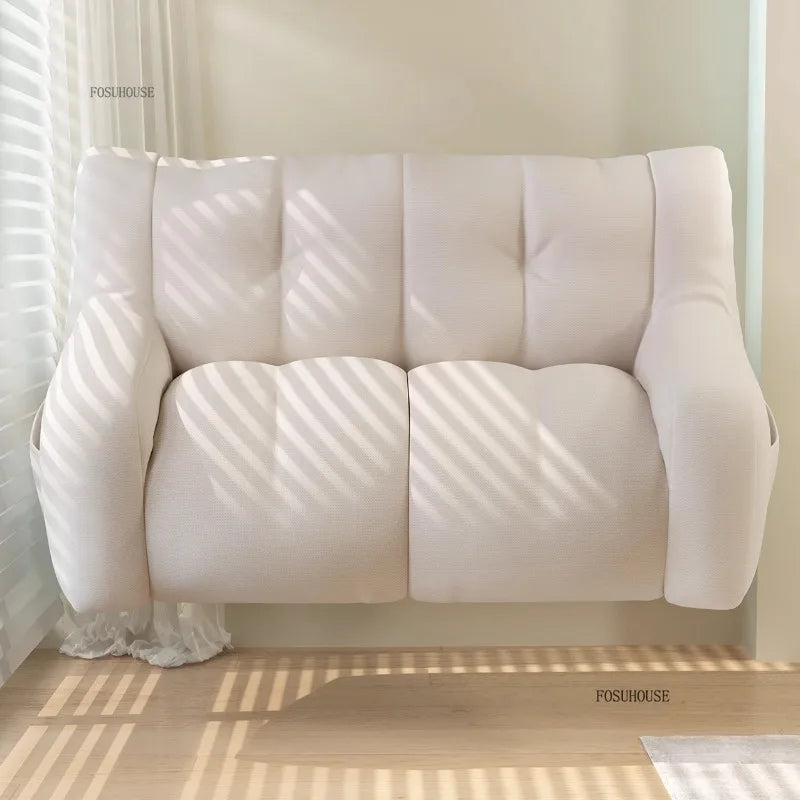 Adjustable Double Recliner Sofa