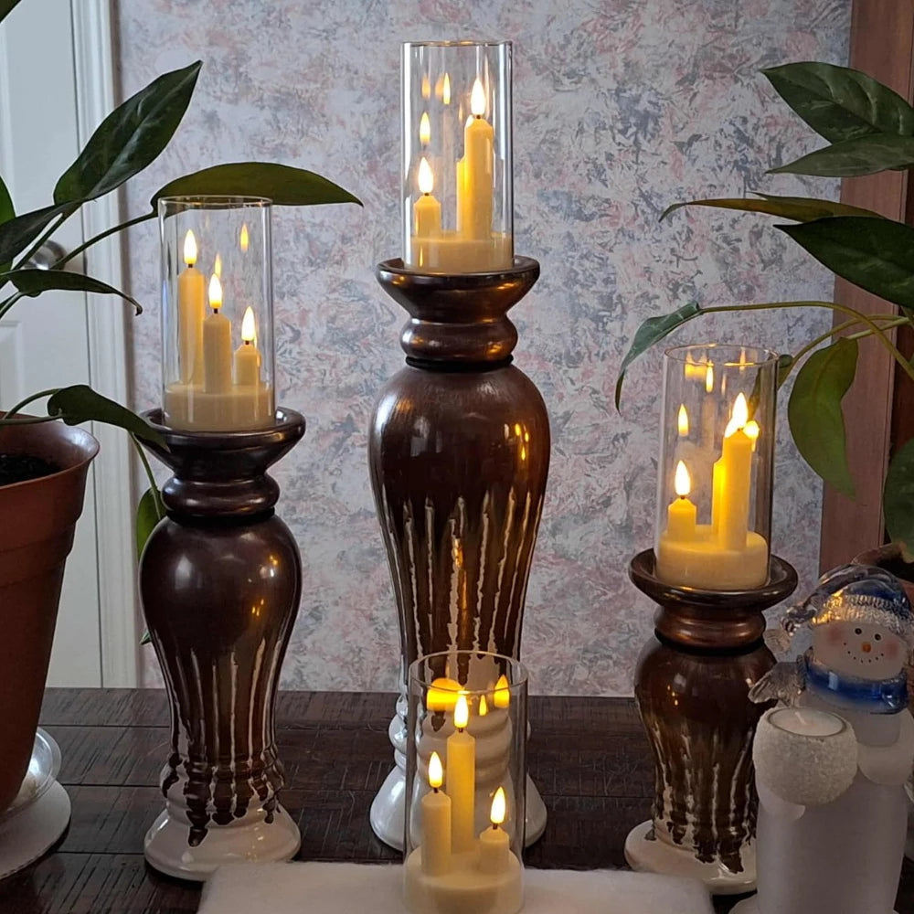 Flameless LED Taper Candle