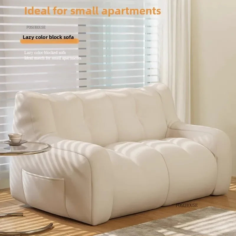 Fabric Bean Bag Recliner Sofa