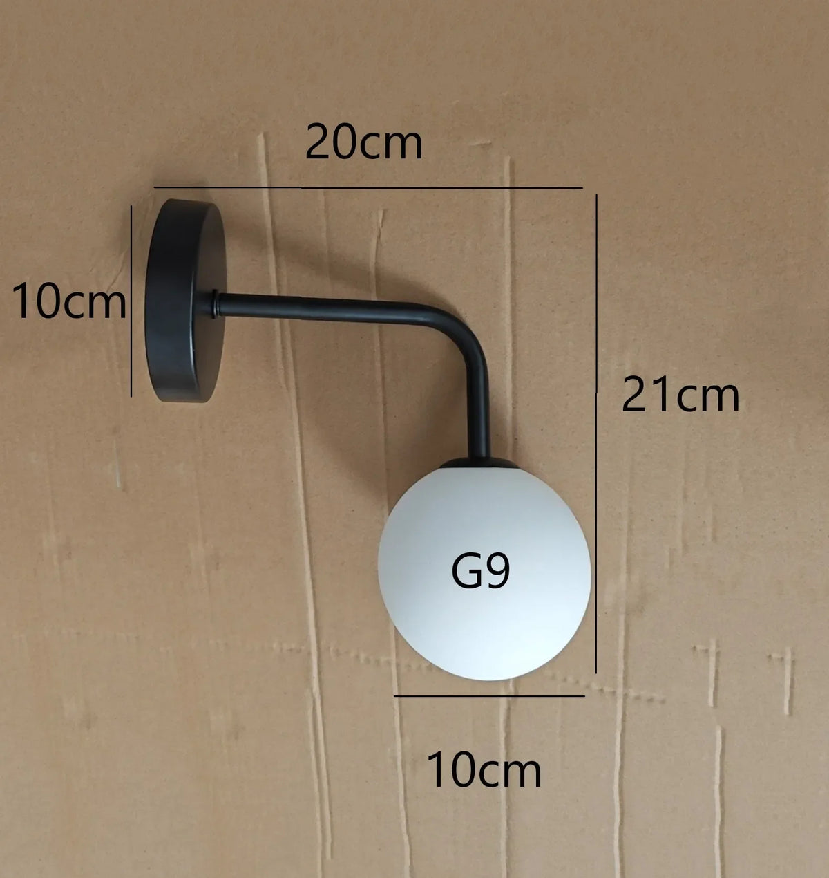 Nordic Luxury Glass Wall Sconce
