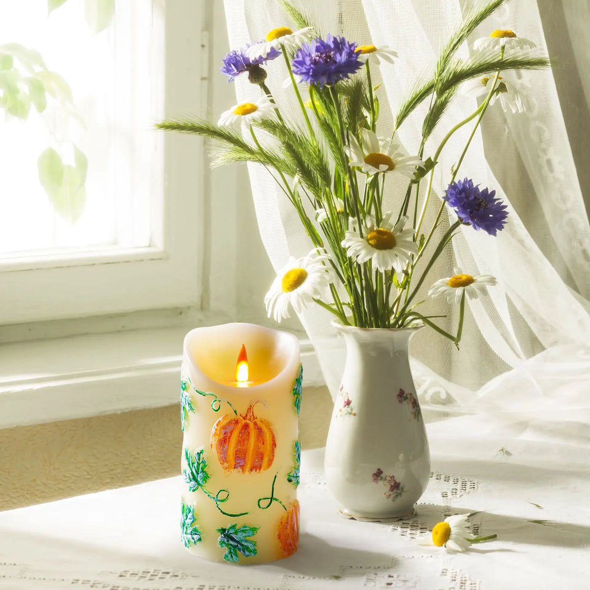 LED Paraffin Flicker Candles