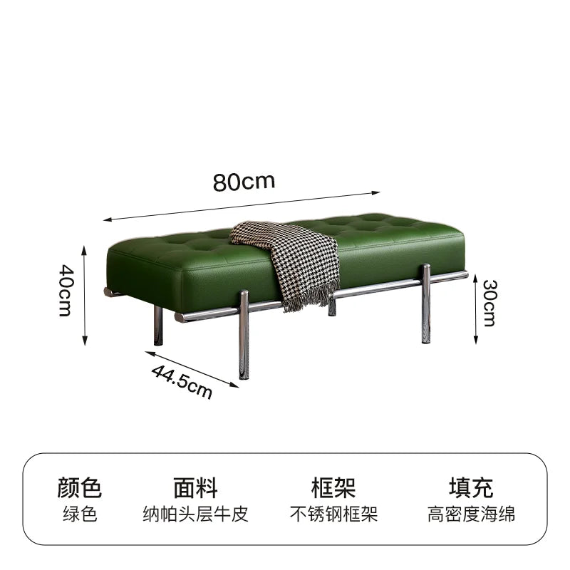Stainless Steel Shoe Bench