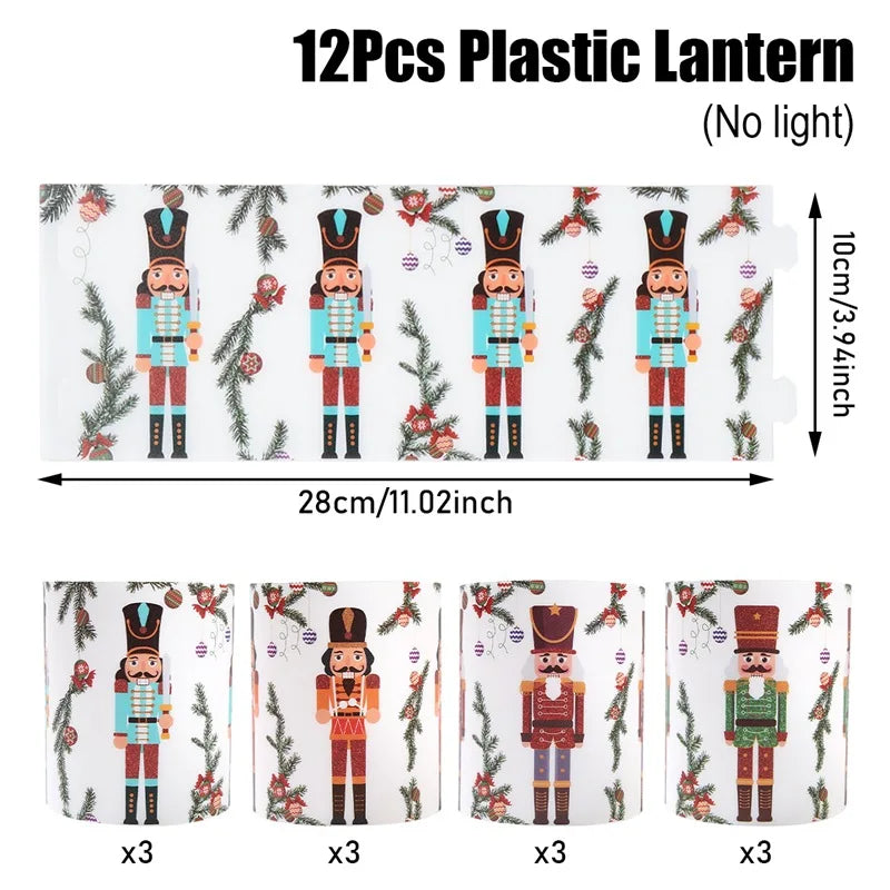 Frosted PVC Candle Covers