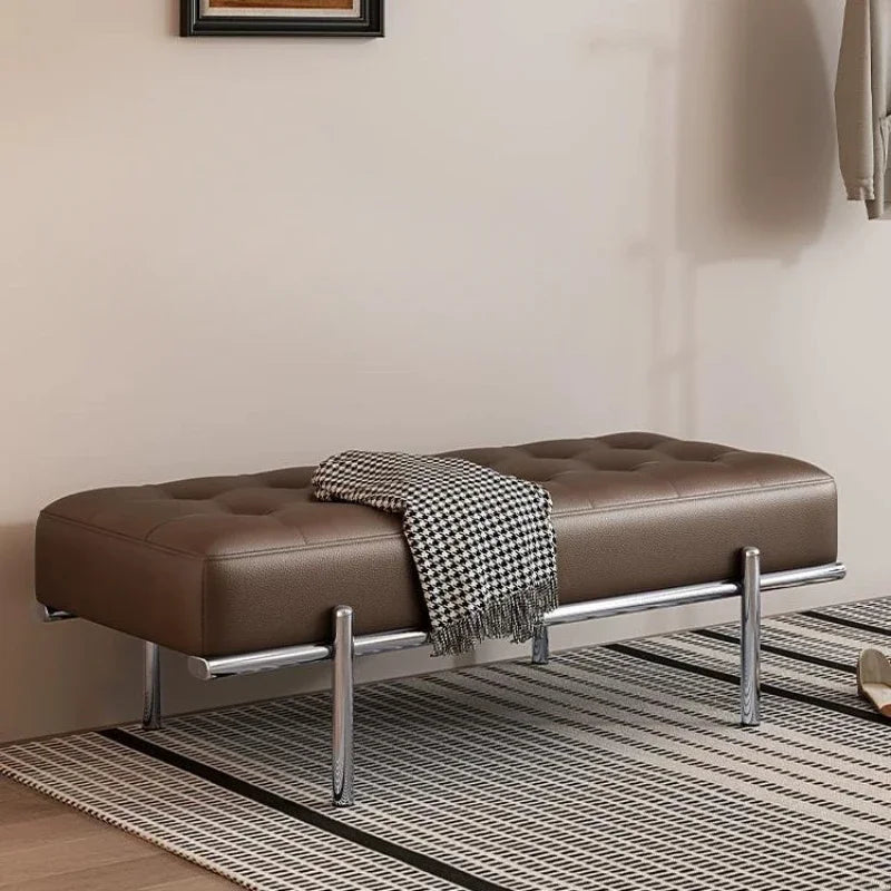 Stainless Steel Shoe Bench