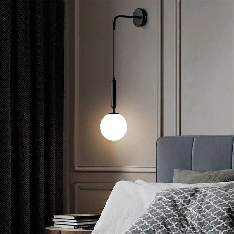 Nordic Luxury Glass Wall Sconce
