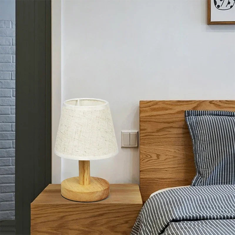 Retro Japanese Bedside Lamp