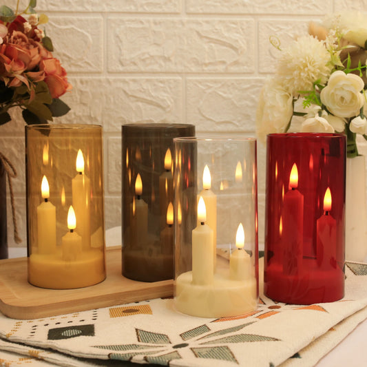 Flameless LED Taper Candle