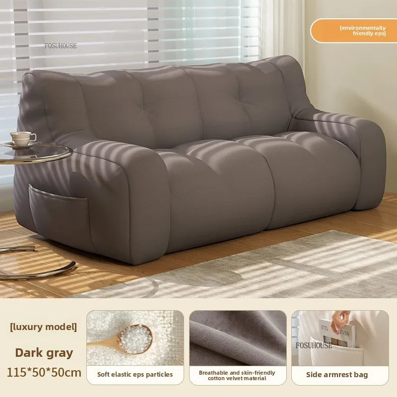 Adjustable Double Recliner Sofa