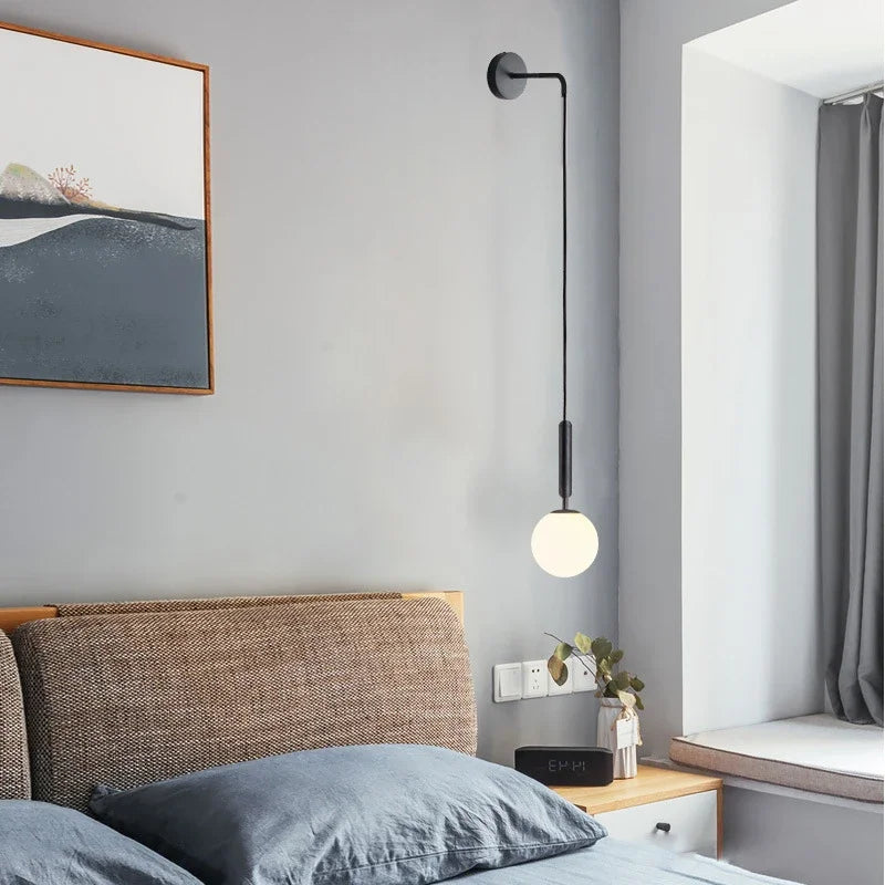 Nordic Luxury Glass Wall Sconce