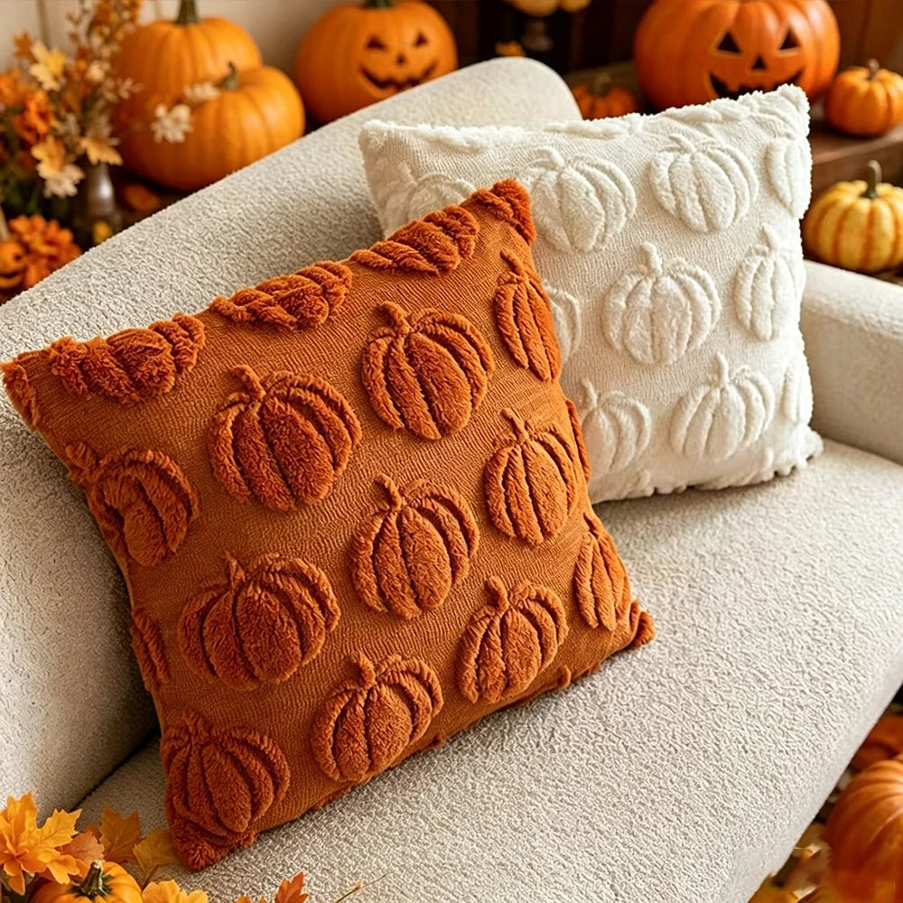 Fluffy Pumpkin Pillowcase