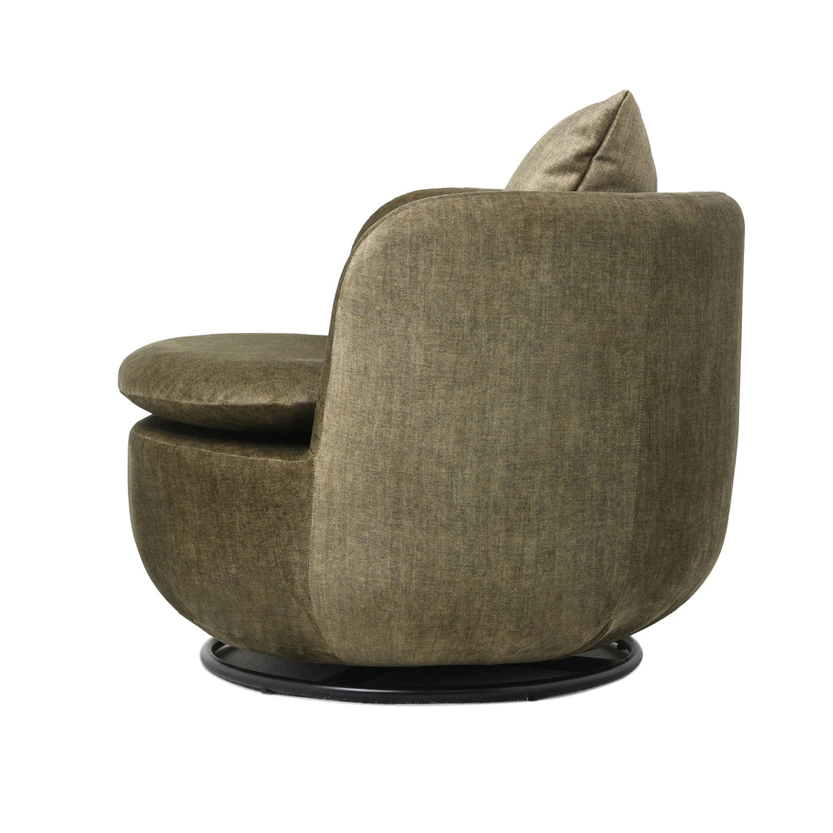 Upholstered Swivel Leisure Chair