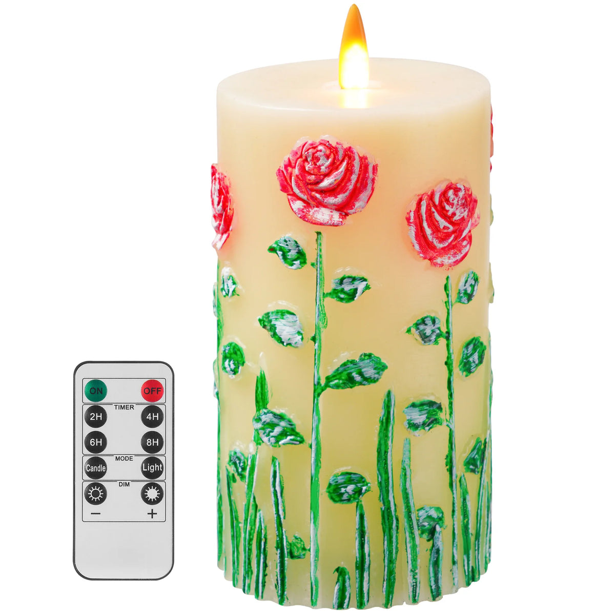 LED Paraffin Flicker Candles
