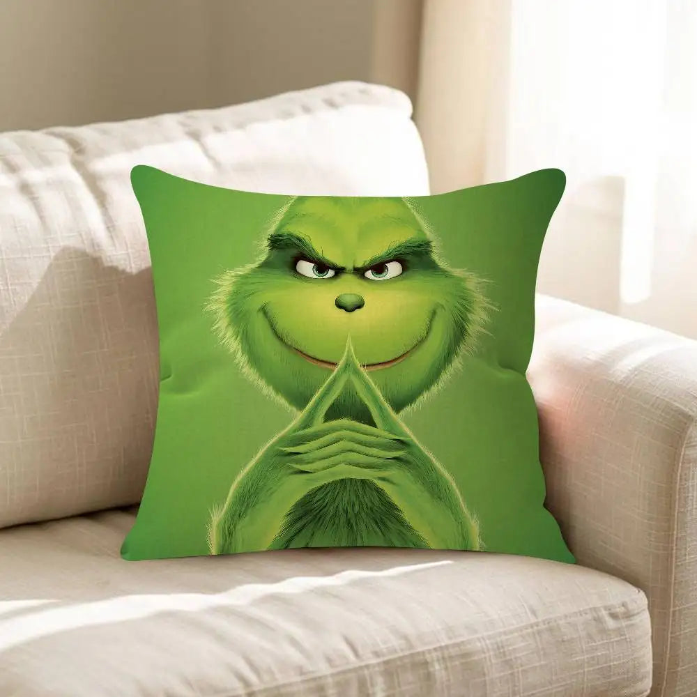 Grinch Christmas Pillow Case