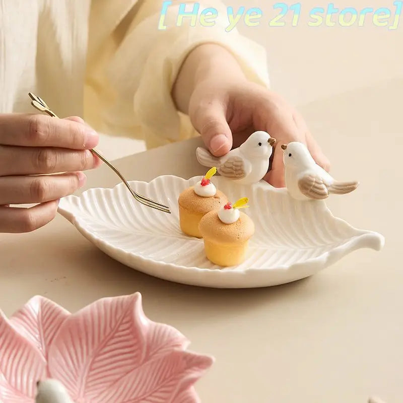 Ceramic Bird Jewelry Tray