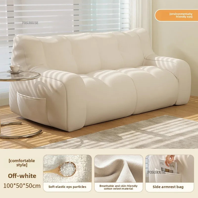 Adjustable Double Recliner Sofa