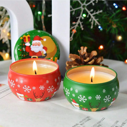 Santa Claus Tin Aroma Candle
