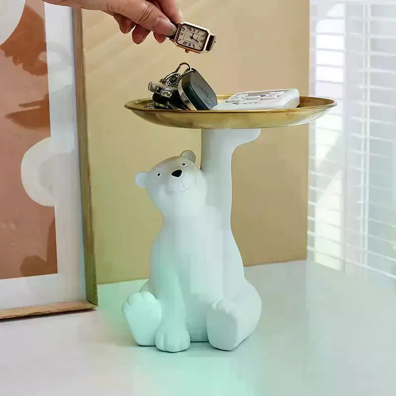Polar Bear Desktop Storage Tray