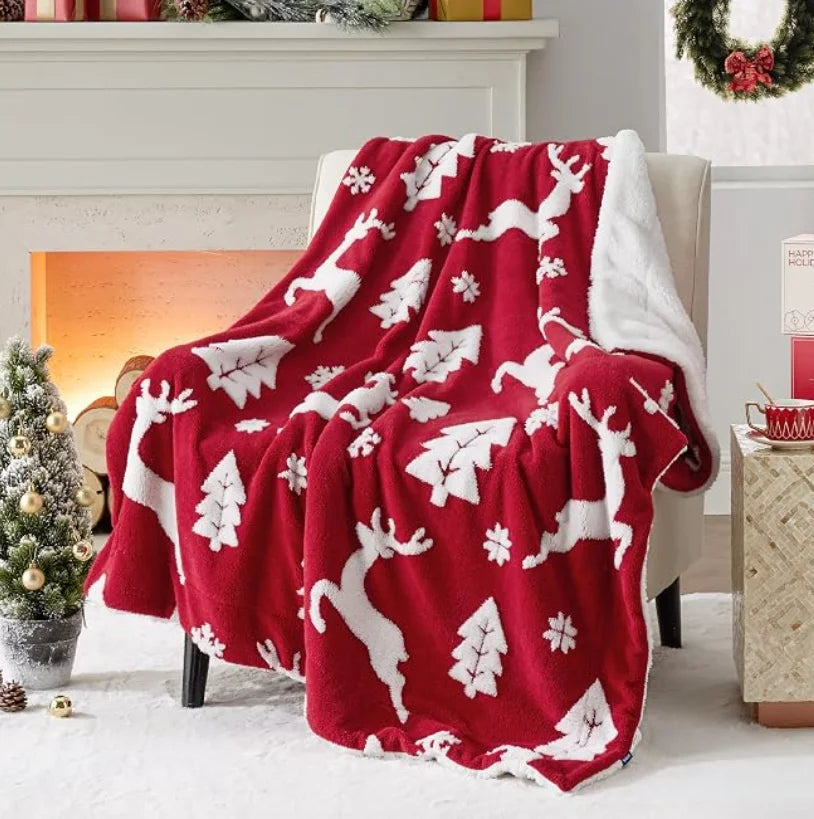 Lightweight Chic Christmas Throw