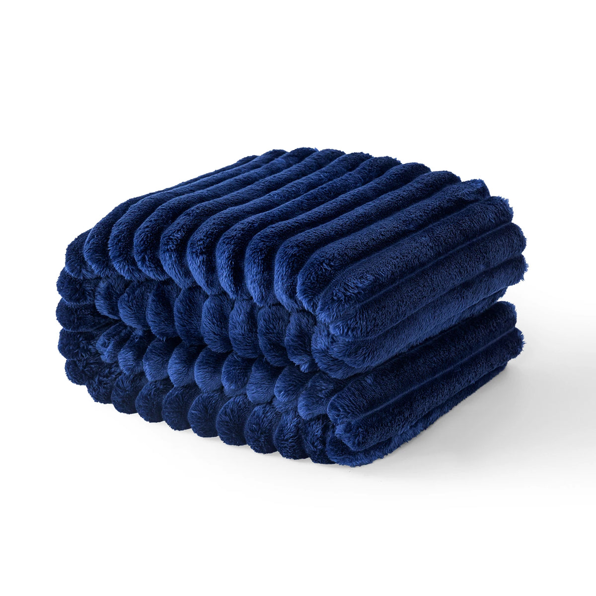 Striped Flannel Cover Blanket