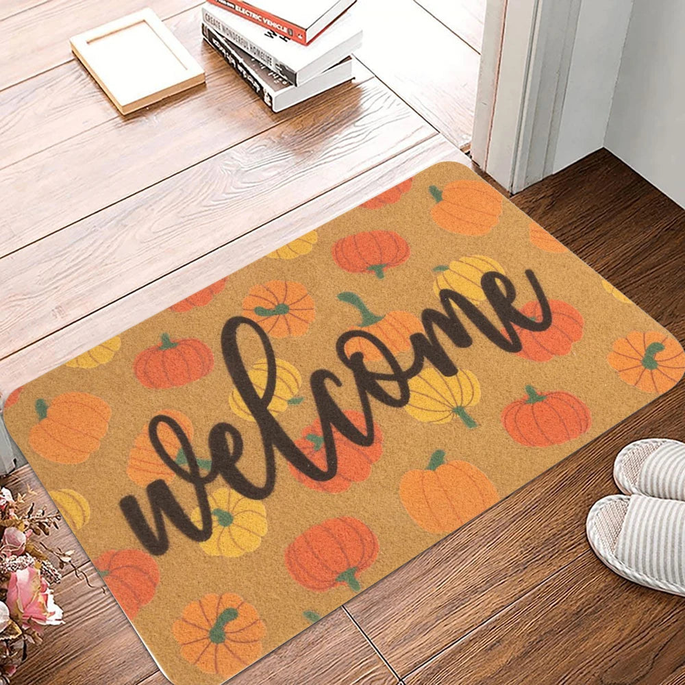 Fall Pattern Welcome Doormat