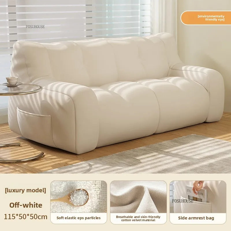 Adjustable Double Recliner Sofa