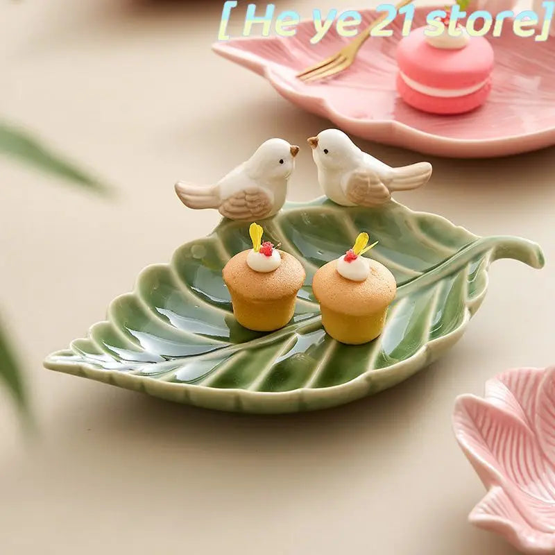 Ceramic Bird Jewelry Tray