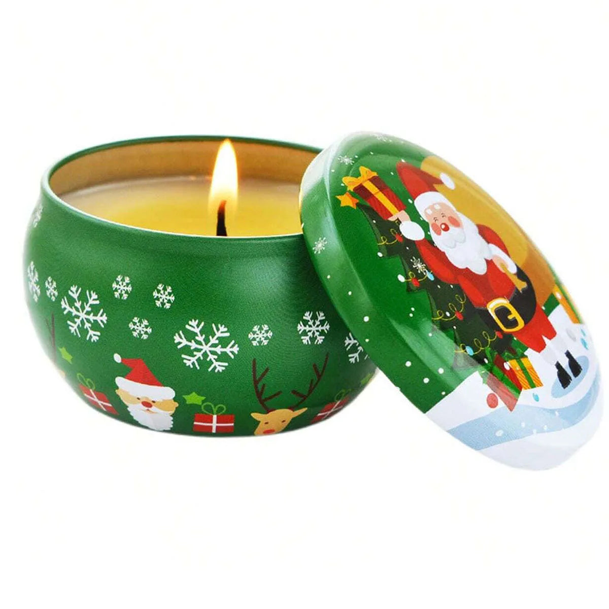 Santa Claus Tin Aroma Candle