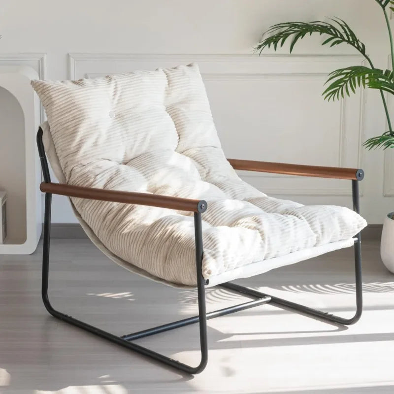 Metal Frame Accent Chair