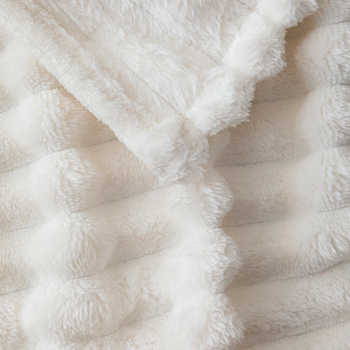 Striped Flannel Cover Blanket