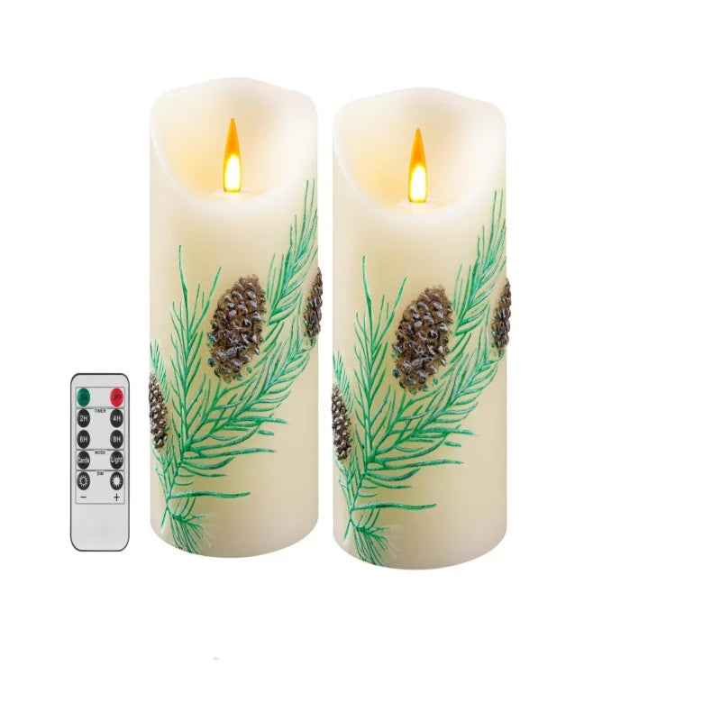 LED Paraffin Flicker Candles