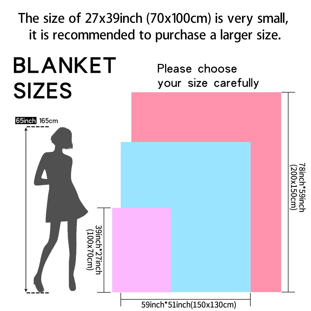 Striped Flannel Cover Blanket