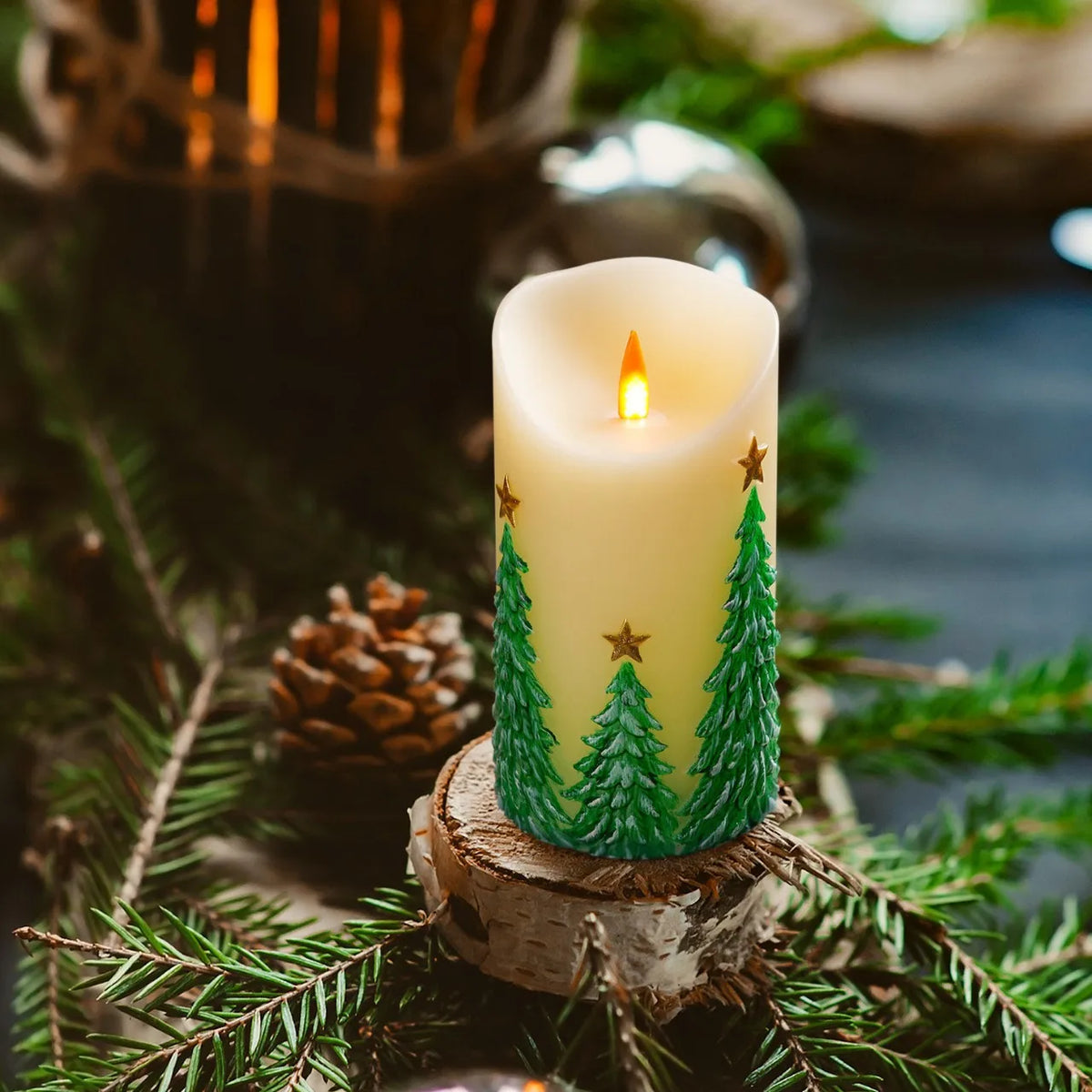 LED Paraffin Flicker Candles